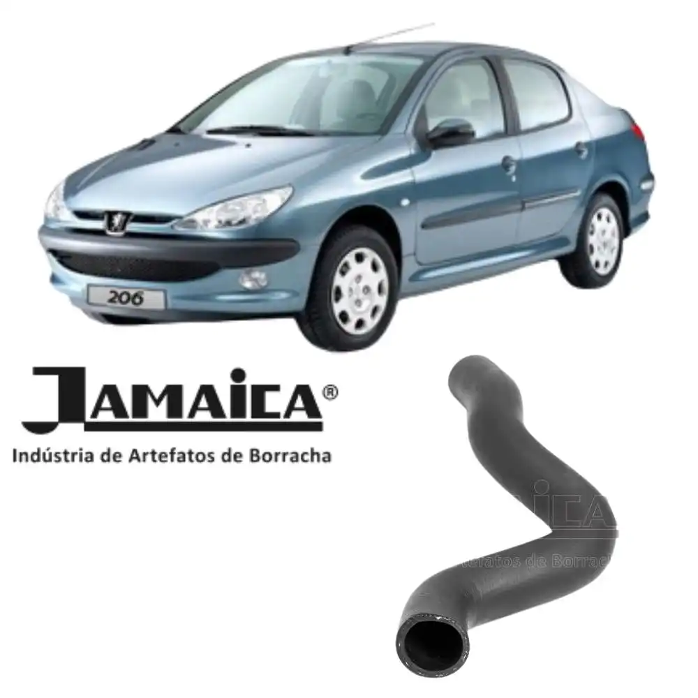 MANGUEIRA RADIADOR PEUGEOT 206 1.0 16V 2002 EM DIANTE SUP