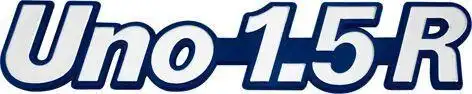 EMBLEMA FIAT UNO 1.5 R