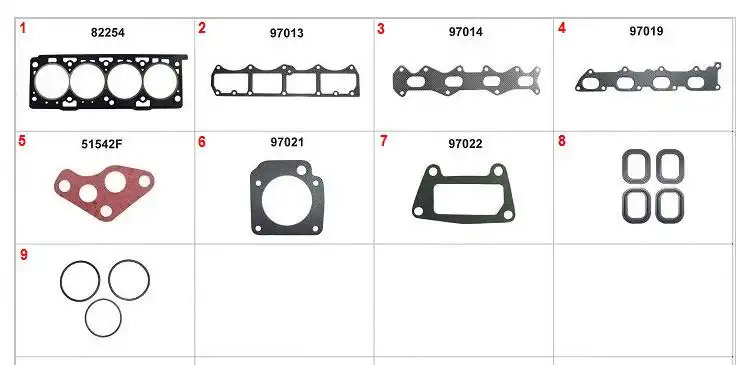 JUNTA MOTOR FIAT PALIO 1.6 16V 96/01 SUPERIOR