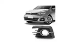 GRADE PARACHOQUE GOL 16/17 C/AUX CROMADO ESQ