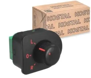 INTER ESPELHO ELETRICO FOX 03/ GOL GV 09/ GOLF 99/ ESQ