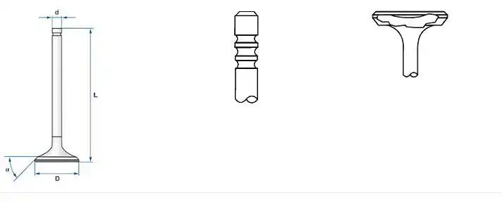 VALVULA ESCAPE D-20 1986 A 1991