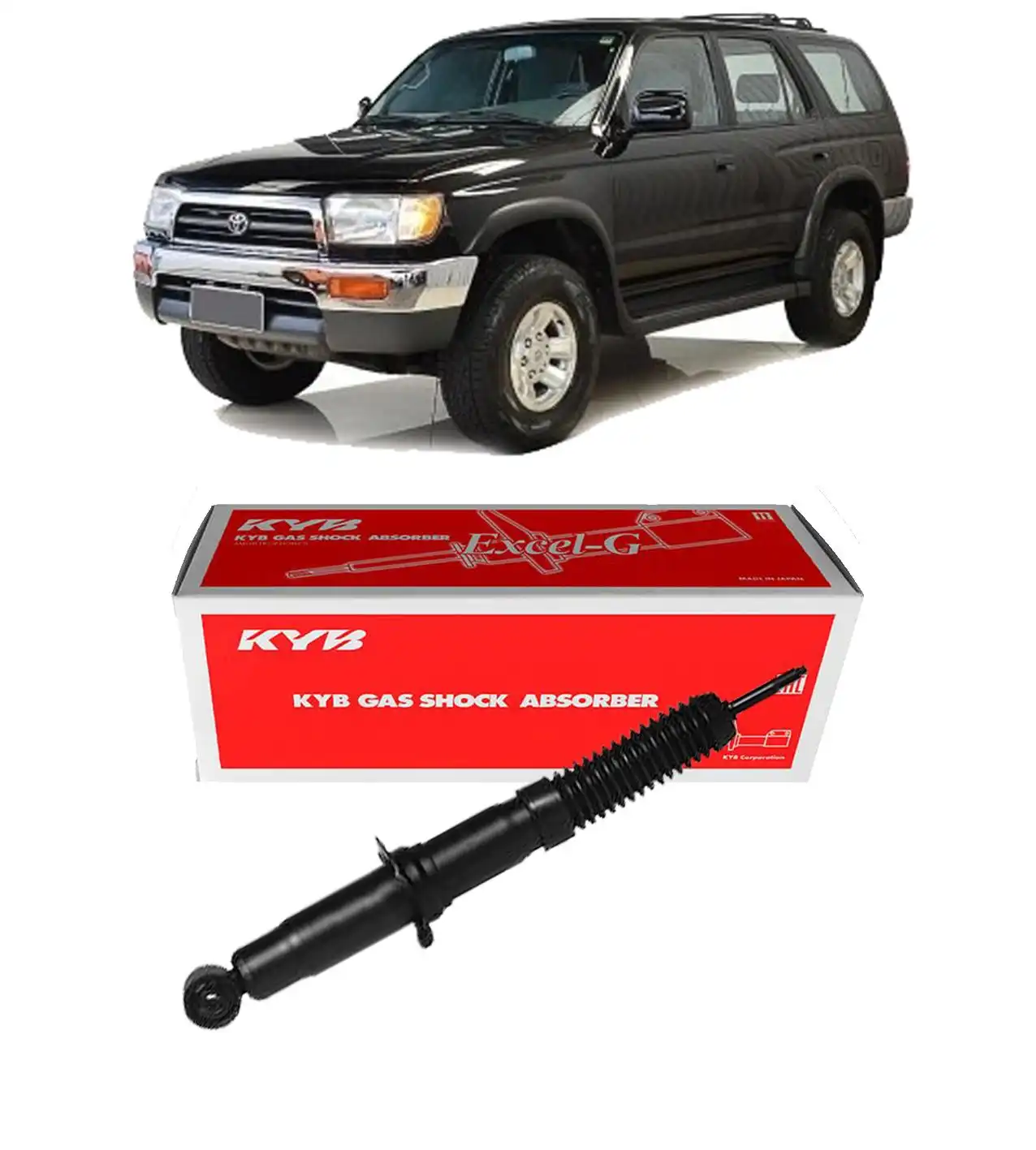 AMORTECEDOR DIANTEIRO TOYOTA HILUX SW4 1997 A 2004