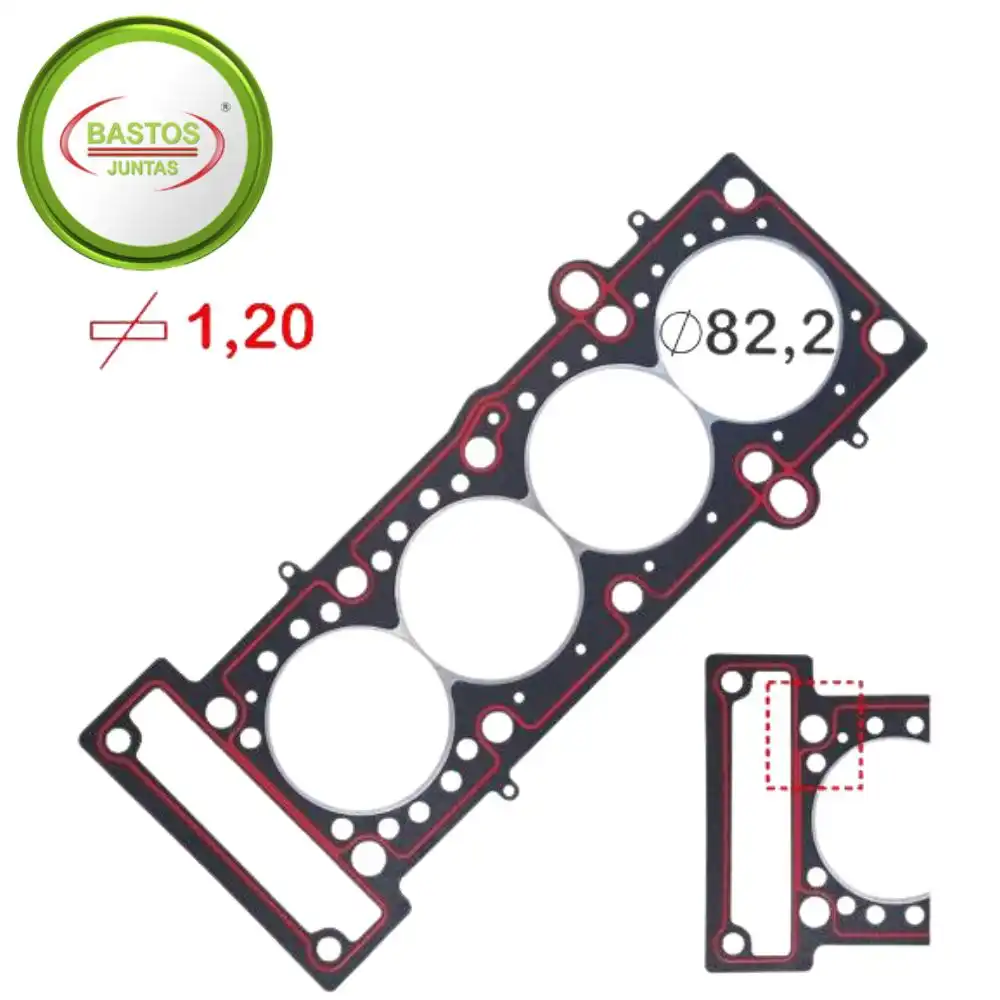 JUNTA CABECOTE FIAT PALIO 1.8 16V ETORQ 2011/ FIBRA