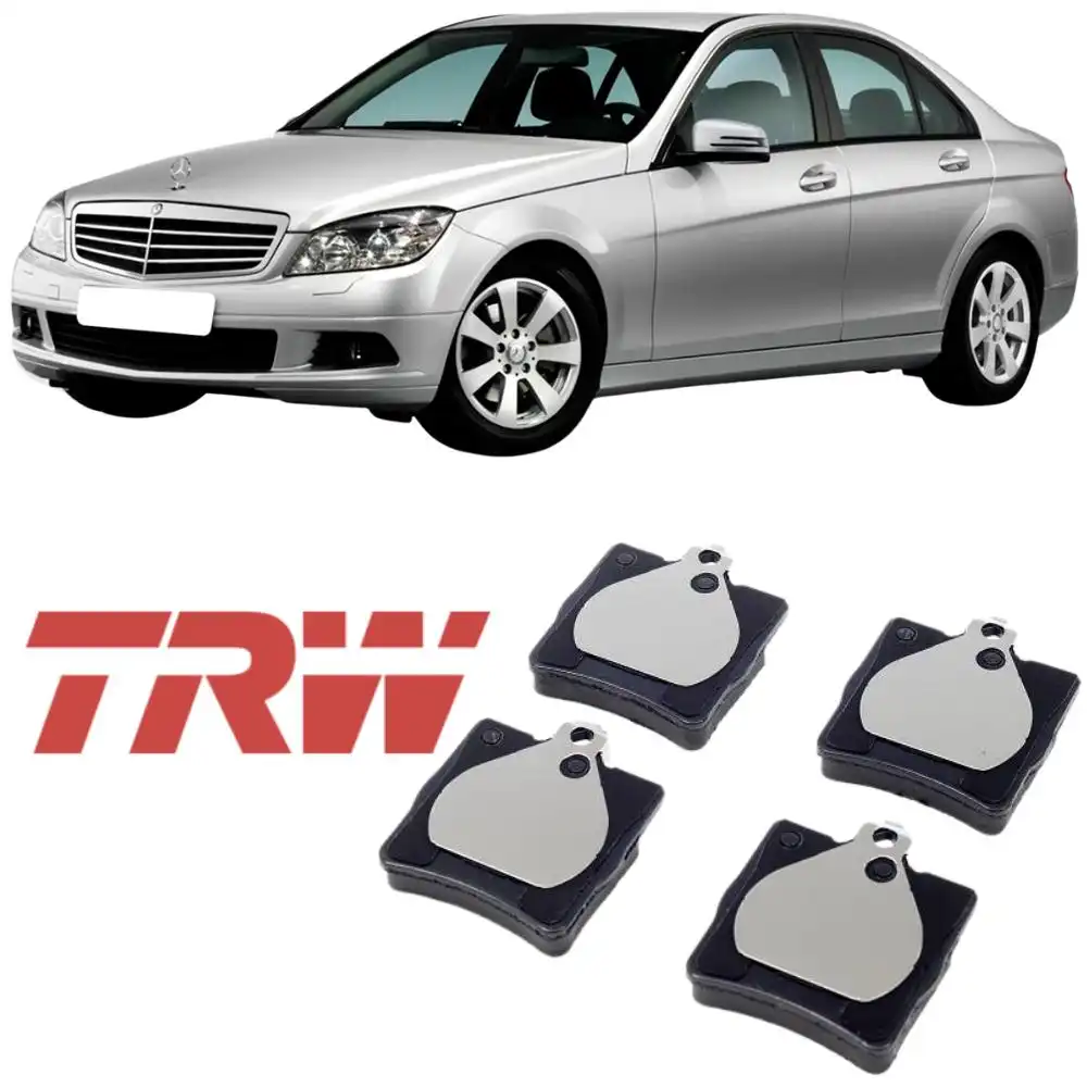 PASTILHA FREIO TRAS MERCEDES C180 2002 A 2008