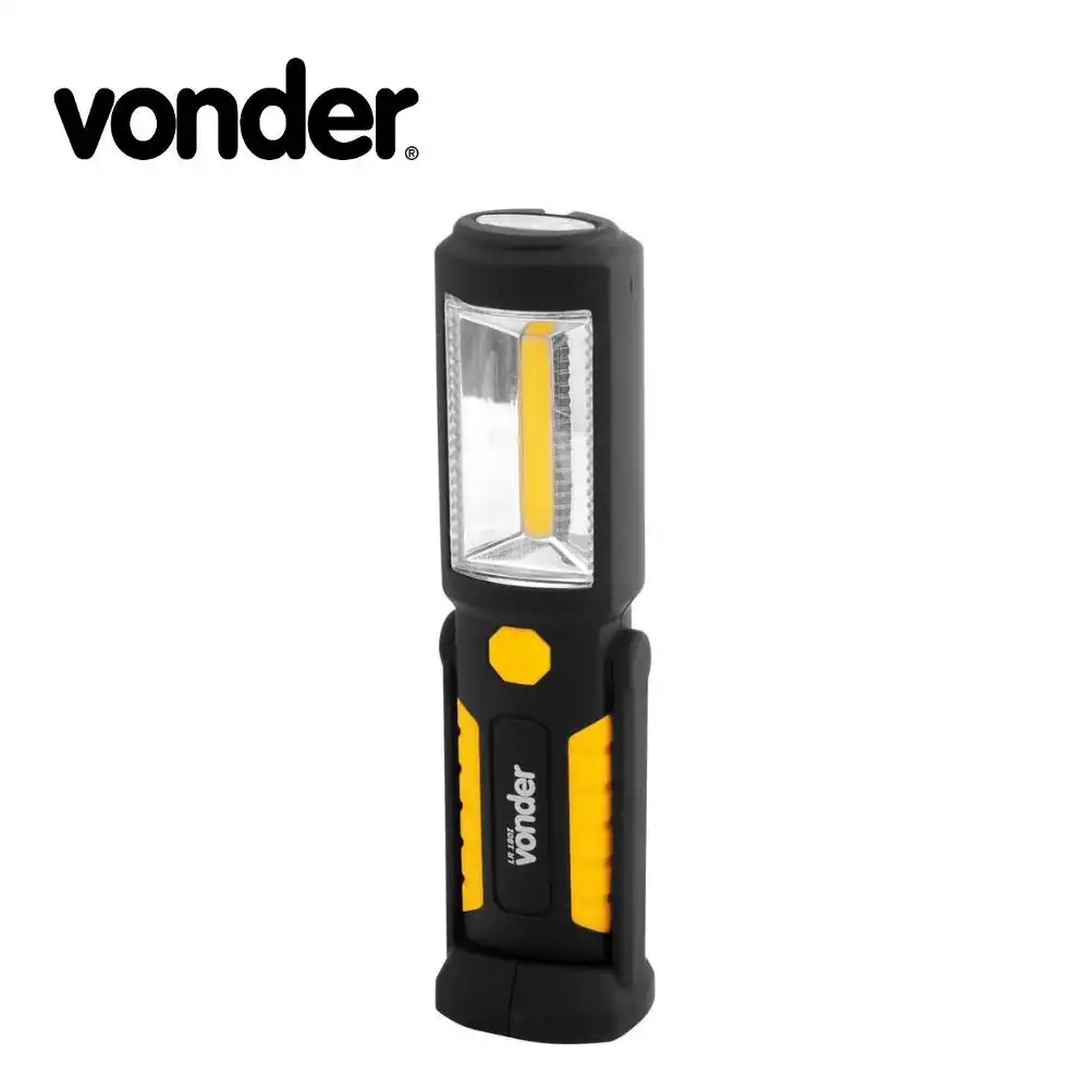 LANTERNA RECARREGAVEL BASE MAGNETICA