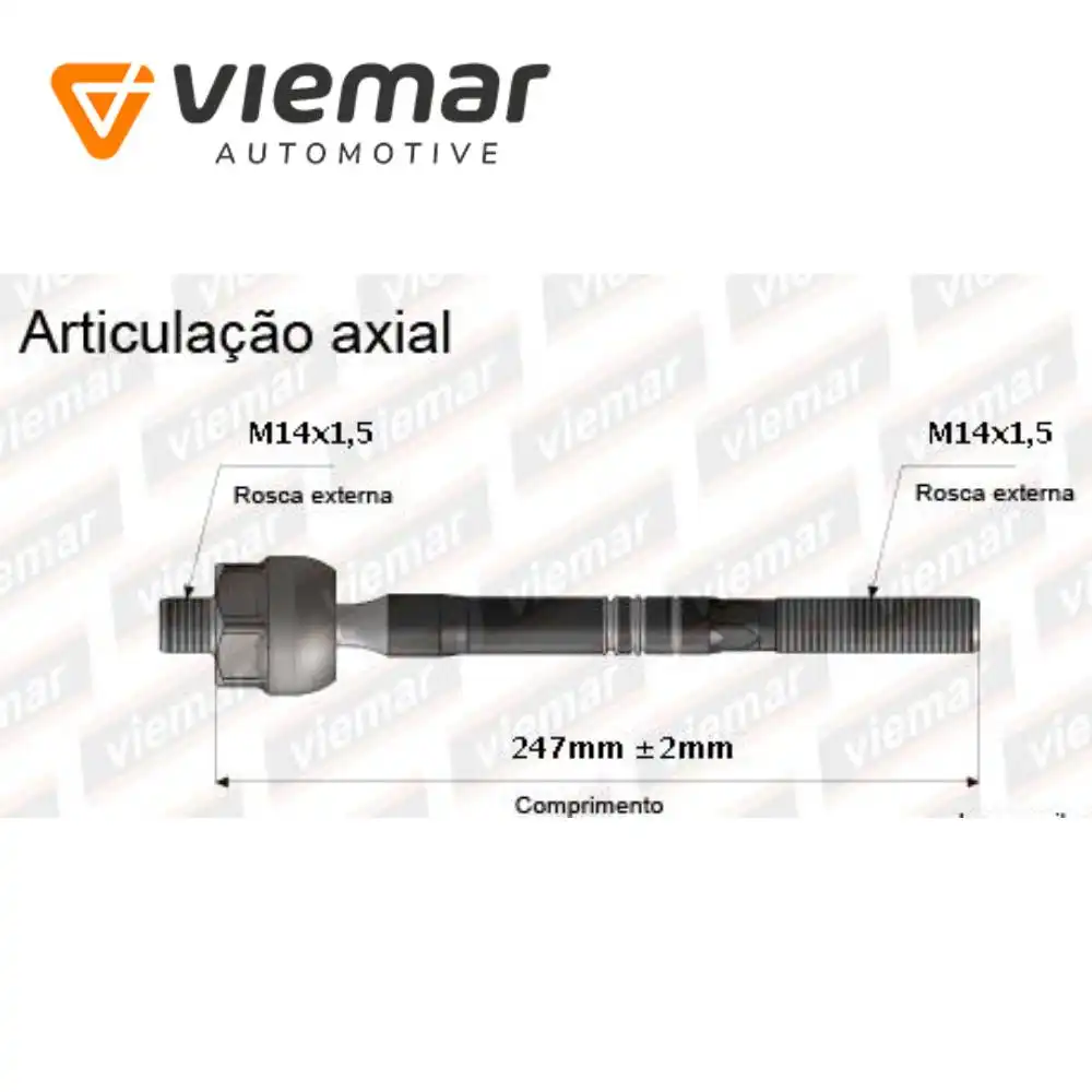 BARRA AXIAL CRUZE 17/ TODOS