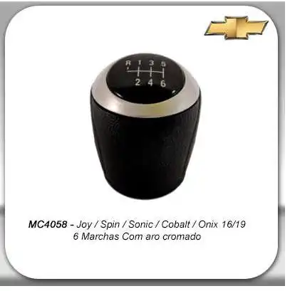 MANOPLA ALAVANCA CAMBIO COBALT 2016 A 2019