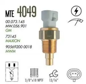 INTERRUPTOR TEMPERATURA SILVERADO 4.2 6CIL 1997 A 2000 DIESE