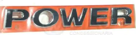 EMBLEMA POWER PORTA GOL GV