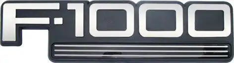 EMBLEMA F-1000 98/00
