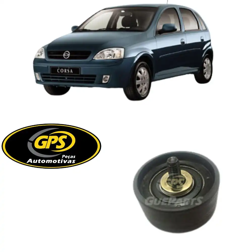 POLIA CORREIA ALTERNADOR CORSA 1.8 8V 2004 ACIMA