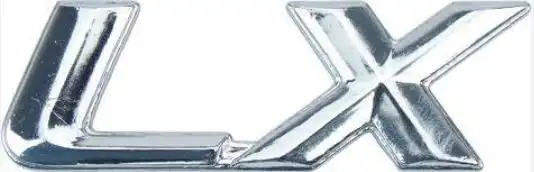 EMBLEMA HONDA CIVIC LX CROMADO