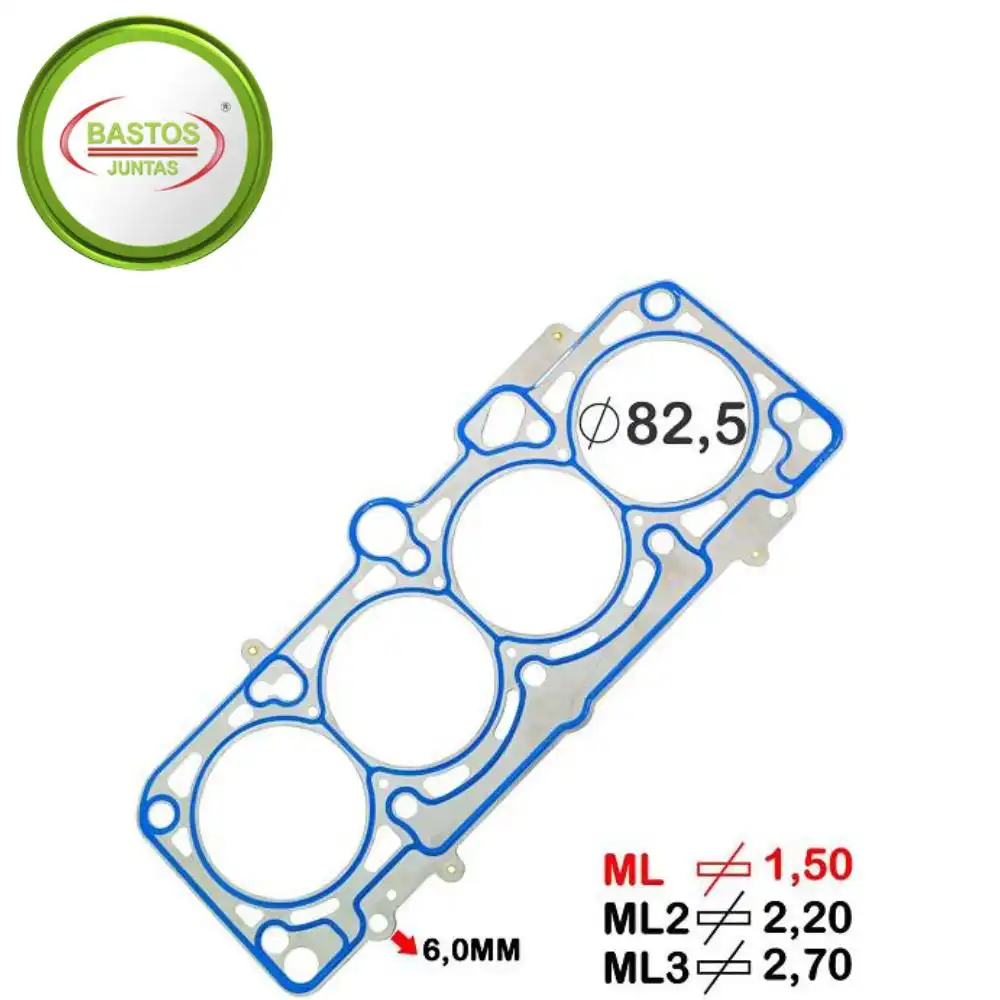 JUNTA CABECOTE GOLF 1.6 1999 A 2001 METAL