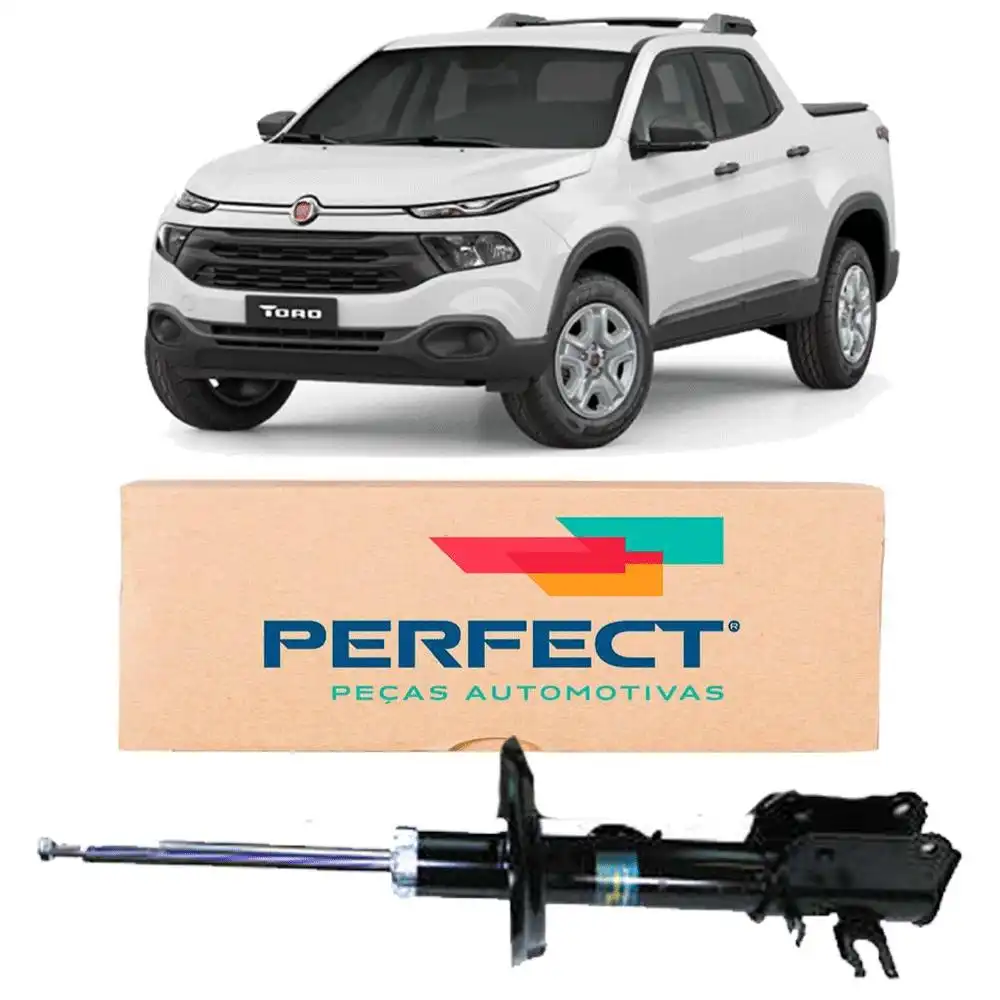 AMORTECEDOR DIANTEIRO FIAT TORO 1.8 2016 A 2021 ESQUERDO