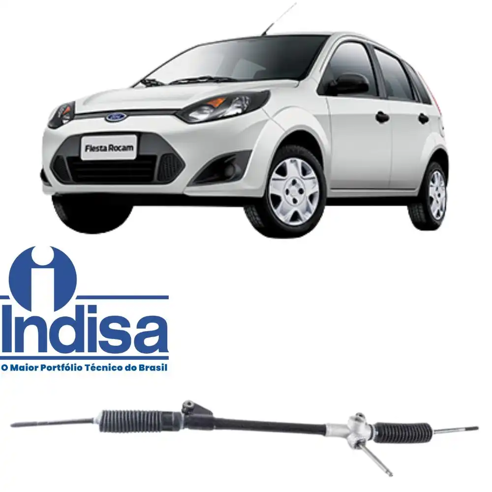 CAIXA DIRECAO FIESTA 2002 A 2014 MECANICA C/ BARRA AXIAL