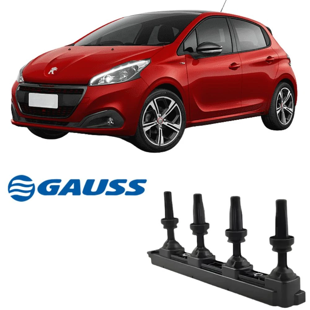 BOBINA INJ ELET PEUGEOT 208 1.6 16V 2013 ACIMA