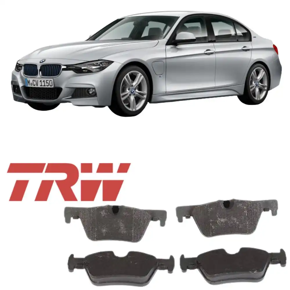 PASTILHA FREIO TRASEIRO BMW 320I F30 2012 A 2018 (COTEC)