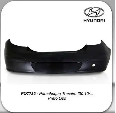 PARACHOQUE TRASEIRO HYUNDAI I30 2009 A 2012