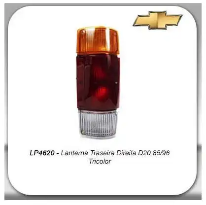 SINAL TRAS D-20 85/ DIR TRICOLOR