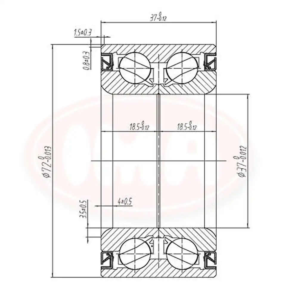 ROLAM RODA DIANT FIAT PALIO 1.8 2002 A 2013 S/ABS
