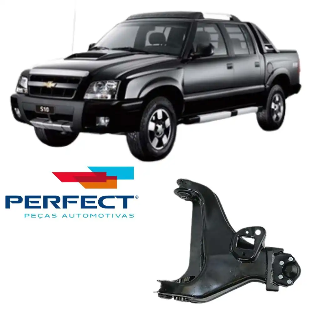 BANDEJA DIANTEIRA S-10 4X2 1995 A 2011 INF DIREITA COM PIVO