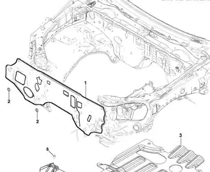 ISOLADOR PAINEL DIANT S-10 12/