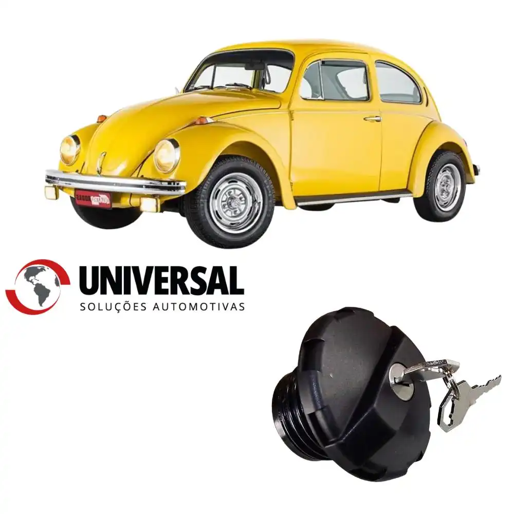TAMPA TANQUE FUSCA BRASILIA C/ ROSCA PLASTICO