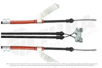 CABO FREIO MAO TRAS COURIER
