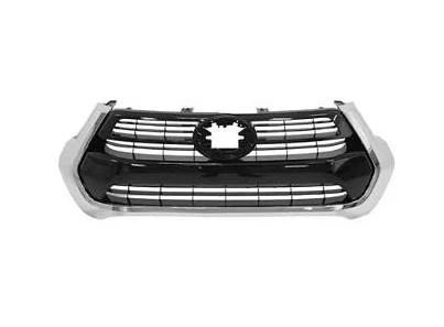 GRADE PARACHOQUE HILUX SRV 2021 A 2024 BLACK PIANO