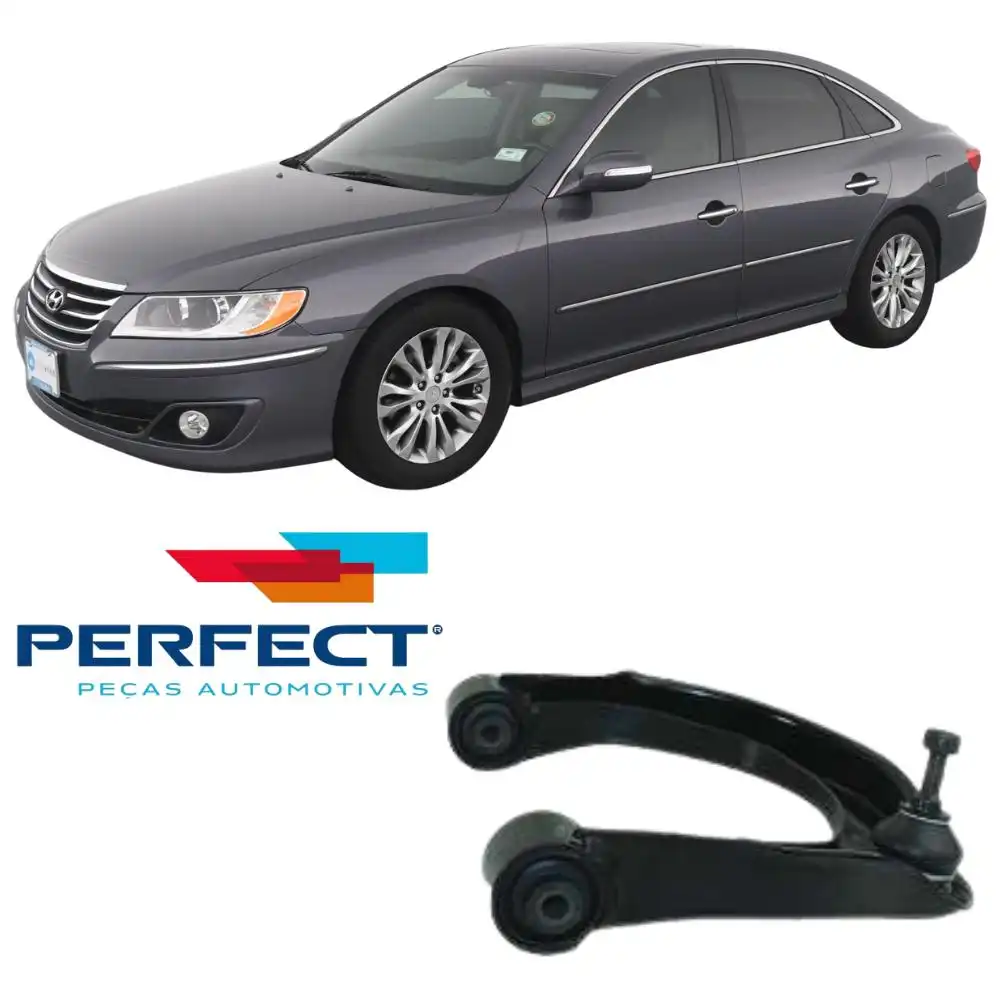 BANDEJA DIANTEIRA HYUNDAI AZERA 2008 A 2011 SUP ESQ SEM PIVO