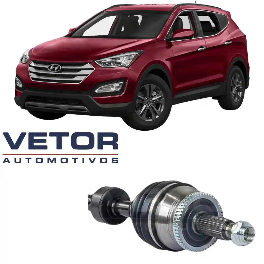 SEMI EIXO HYUNDAI SANTA FE 3.3 2013 A 2019 ESQUERDO