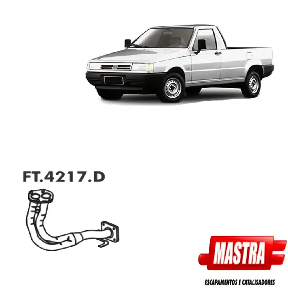 CANO SAIDA MOTOR FIAT FIORINO 1.5 1997 A 2002 COM SONDA