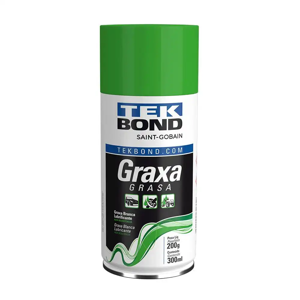 GRAXA BRANCA SPRAY TEKBOND 200G