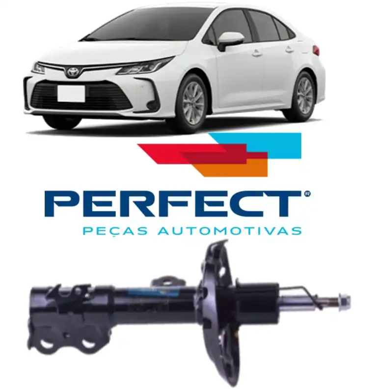 AMORTECEDOR DIANTEIRO TOYOTA COROLLA 2020 A 2022 DIREITO