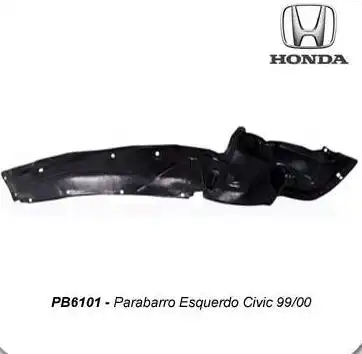 PROTETOR PARALAMA HONDA CIVIC 99/00 ESQ