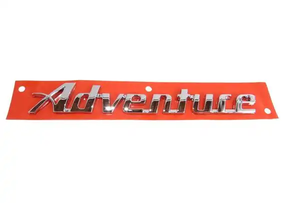 EMBLEMA FIAT PALIO ADVENTURE CROMADO