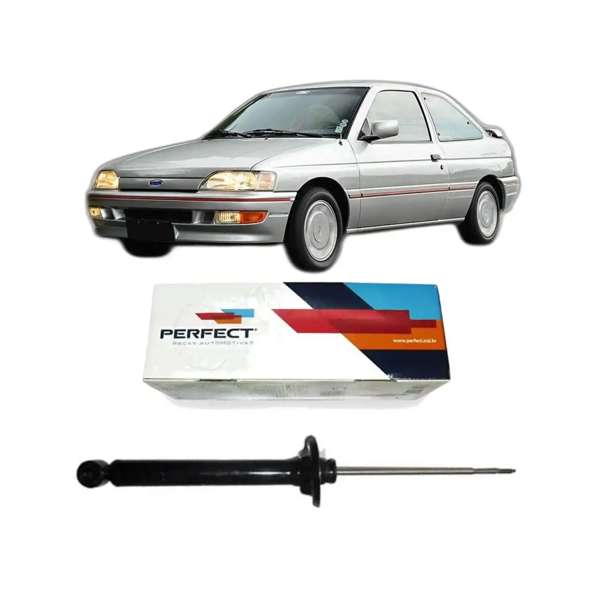 AMORTECEDOR TRASEIRO ESCORT 2 1993 A 1996