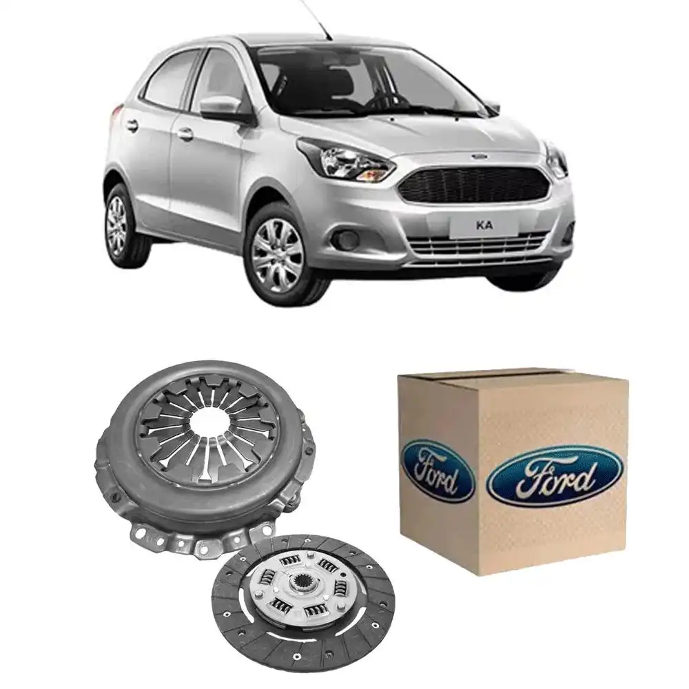 KIT EMBREAGEM KA 1.0 12V 2014 A 2018 220MM 17 ESTRIAS