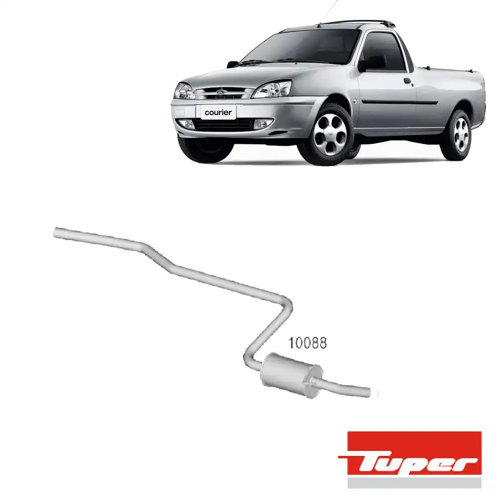 SILENCIOSO INTERMEDIARIO COURIER 1.6 1999 A 2008 ZETEC ROCAM