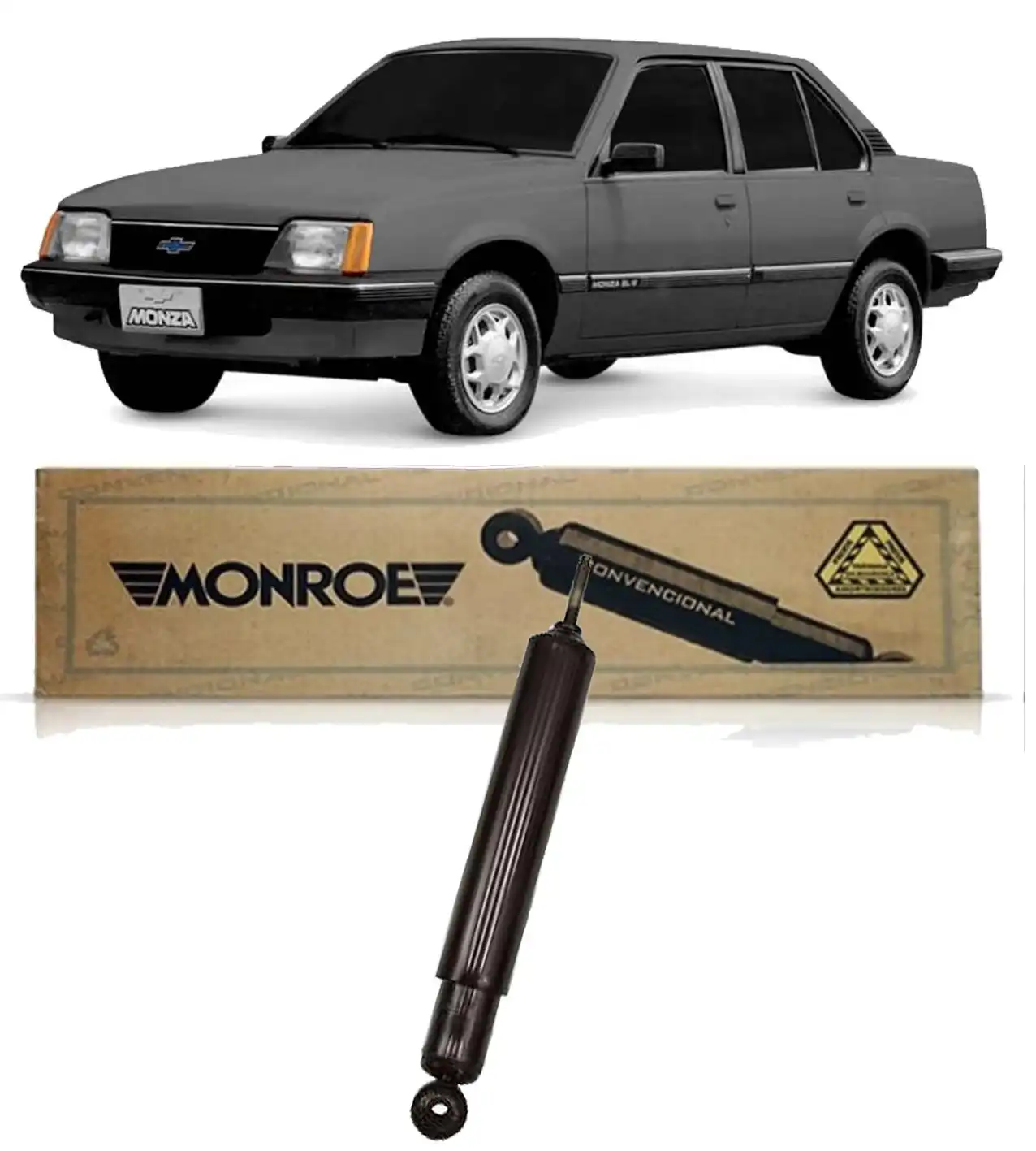 AMORTECEDOR TRASEIRO MONZA 1983 A 1990