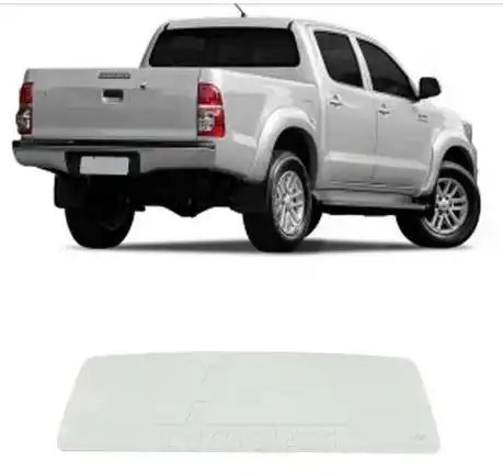 VIDRO VIGIA TOYOTA HILUX 99/04 PICK-UP CAB. DUPLA
