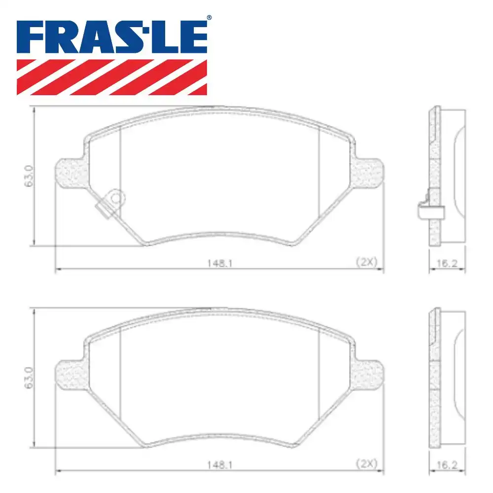 PASTILHA FREIO DIANTEIRA CHERY TIGGO 7 1.5 16V 2019 ACIMA