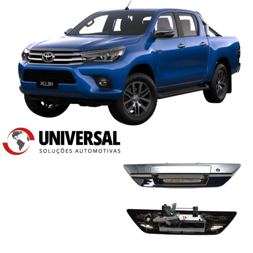 MACANETA TAMPA TRASEIRA TOYOTA HILUX 2016 A 2020