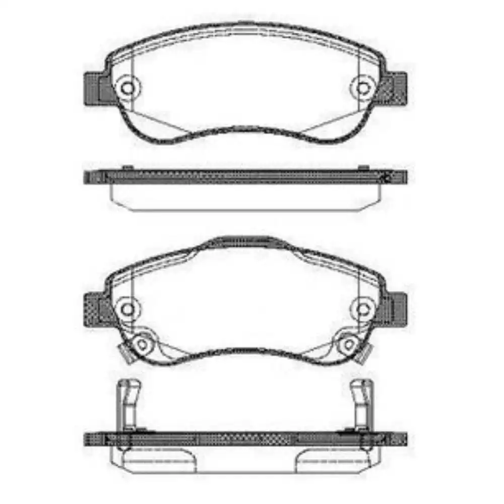 PASTILHA FREIO DIANTEIRA HONDA CR-V 2.0 2.4 06/ CR-V 2.0 12/