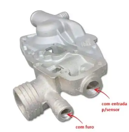 CARCACA BOMBA DAGUA CORCEL I 1969 A 1979 COM SENSOR