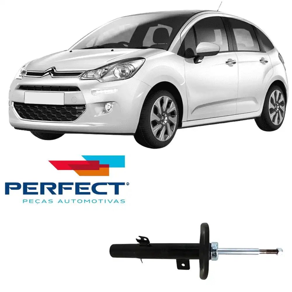 AMORTECEDOR DIANTEIRO CITROEN C3 2013 A 2021 DIR AUTOMATICO