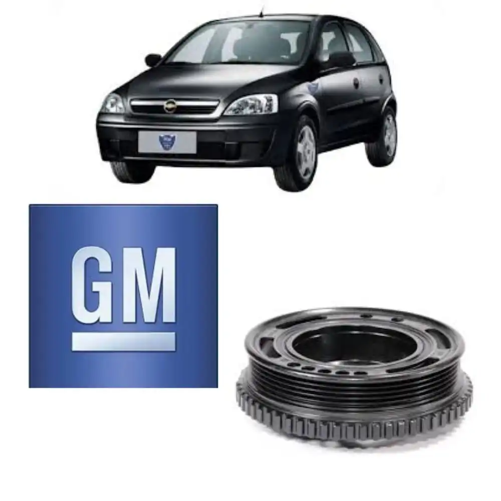 POLIA VIRABREQUIM NOVO CORSA 1.0 1.4 1.8 2002 A 2012