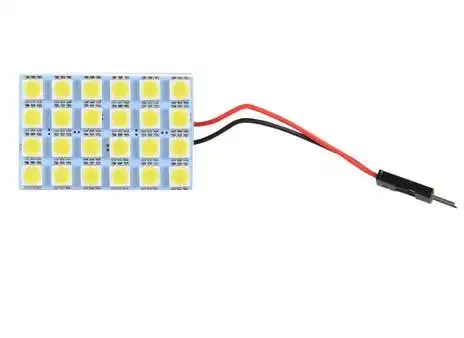 LAMPADA LED LUZ DE TETO  (PLACA 24 LEDS)