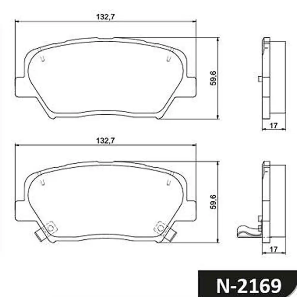 PASTILHA FREIO DIANTEIRA HYUNDAI CRETA 1.0 2021 EM DIANTE